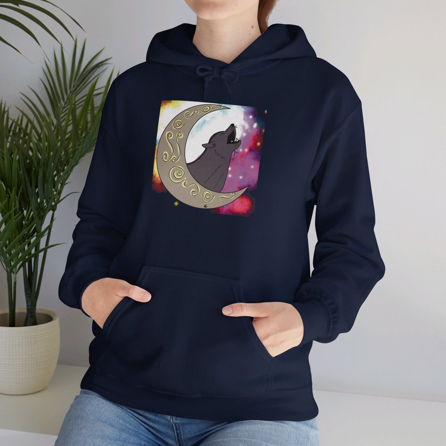 Moon Drop Cafe Hooded Sweatshirt - Nebula