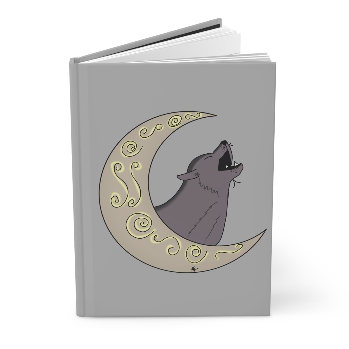 Moon Drop Hardcover Journal