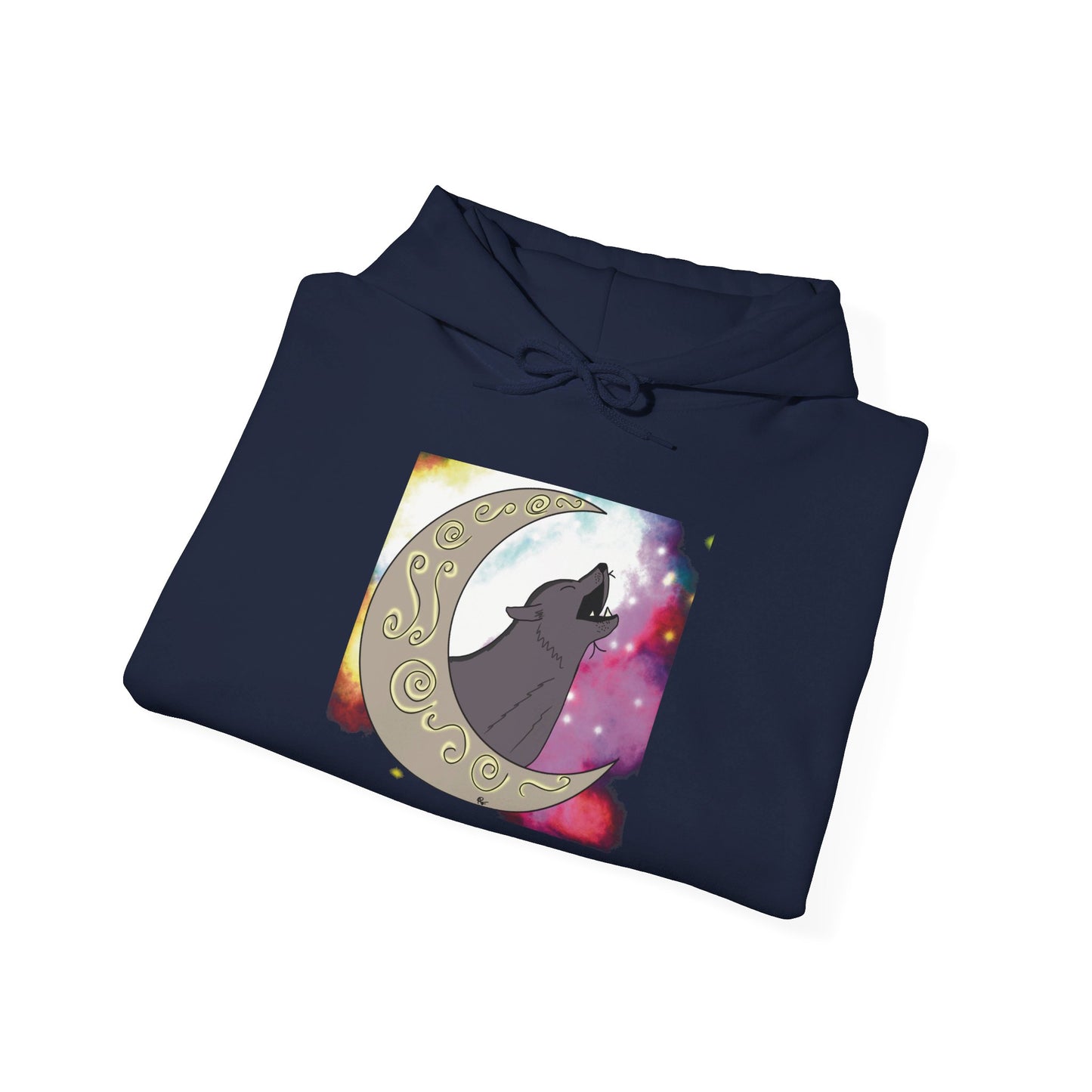 Moon Drop Cafe Hooded Sweatshirt - Nebula