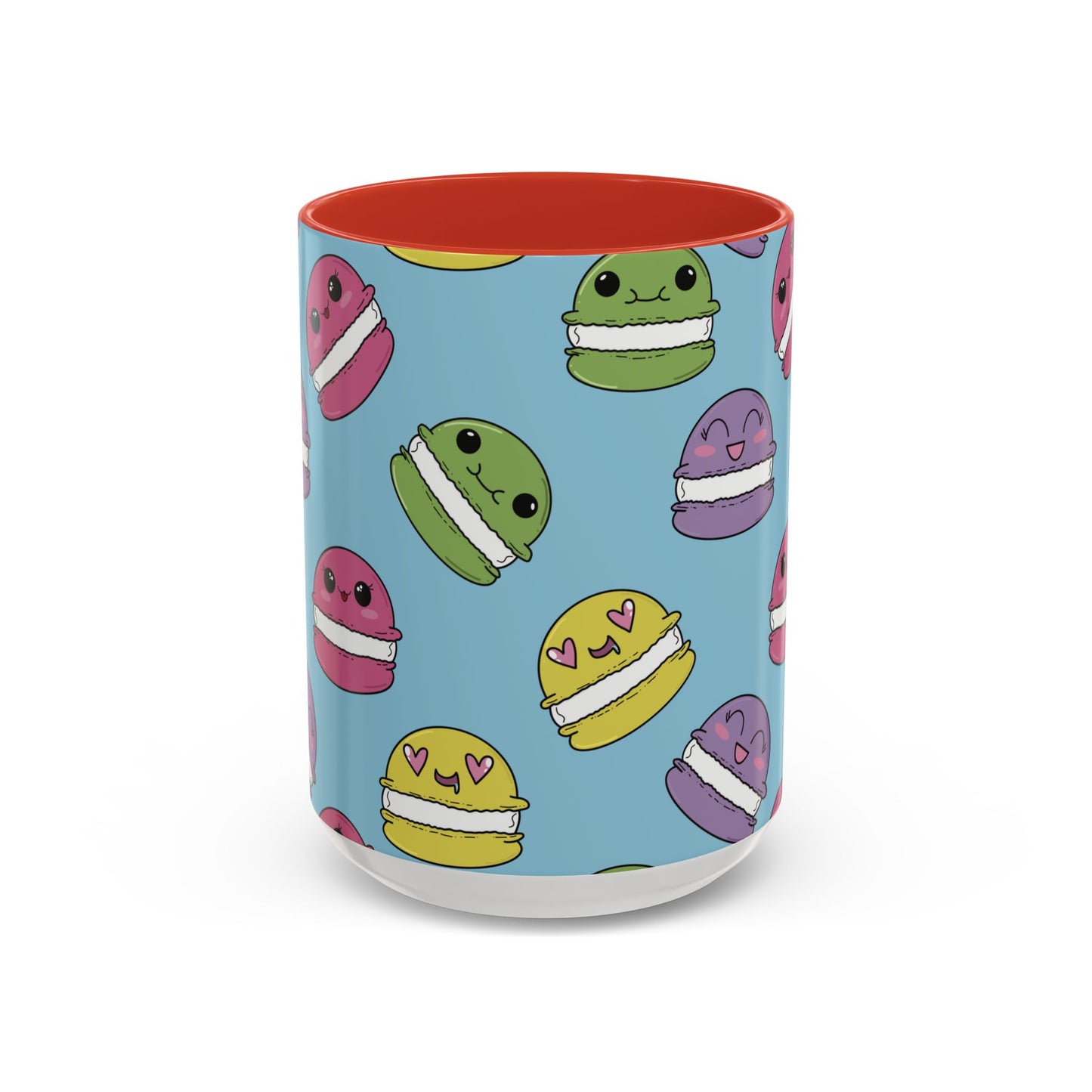 Macaron Pattern Ceramic Mug