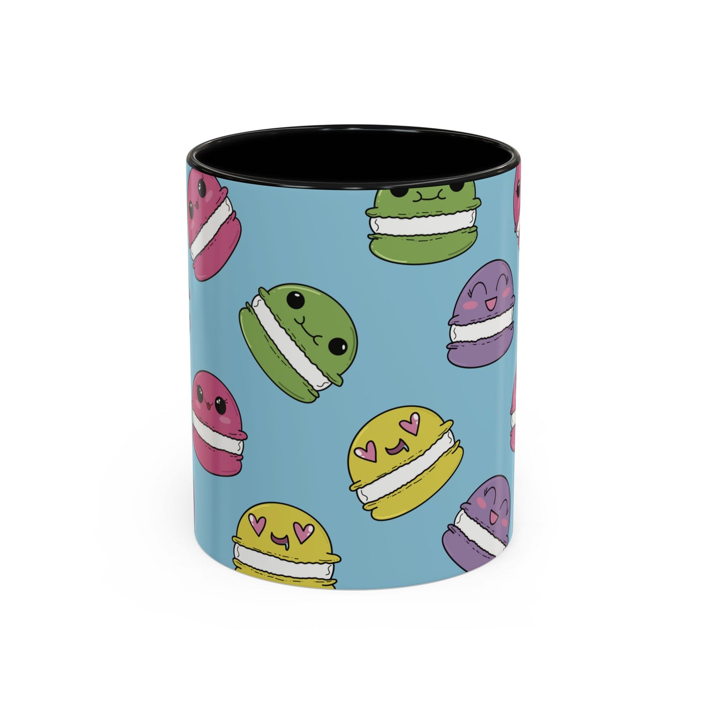 Macaron Pattern Ceramic Mug