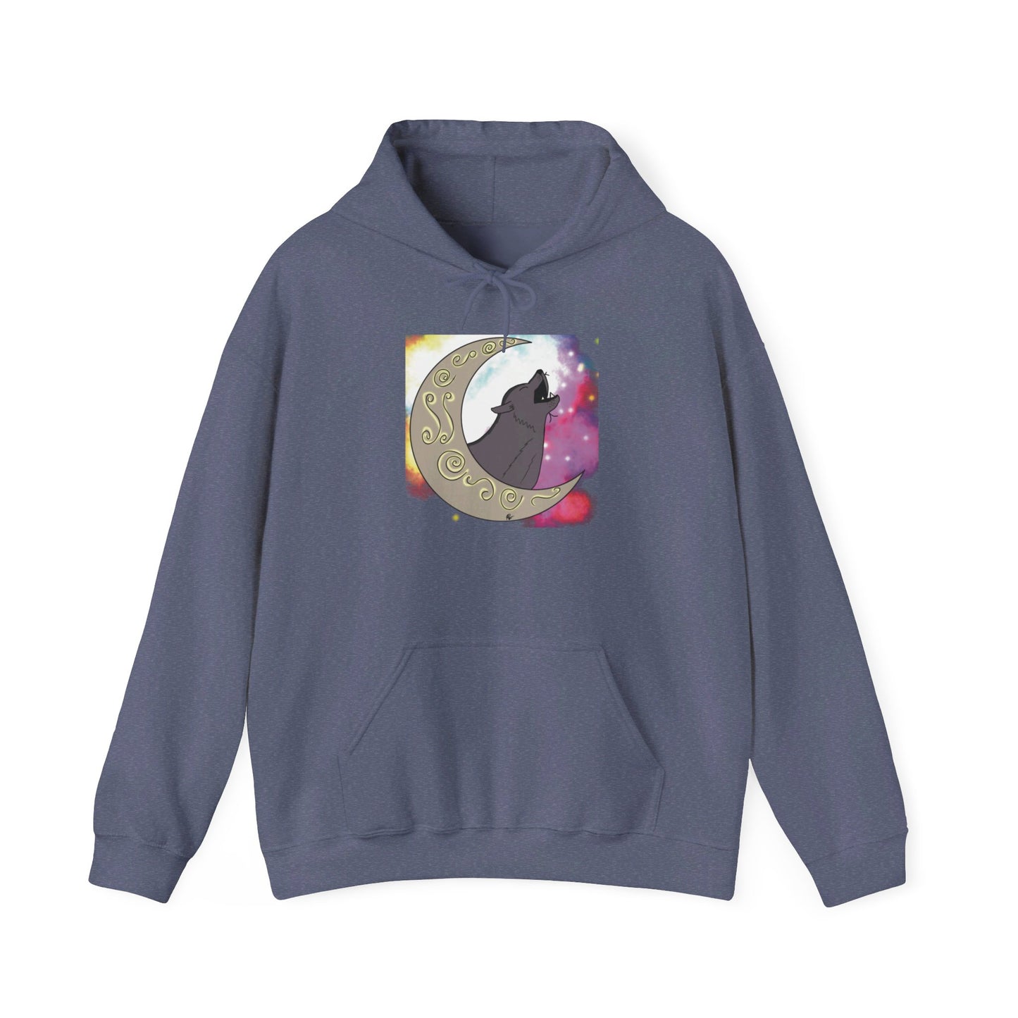 Moon Drop Cafe Hooded Sweatshirt - Nebula