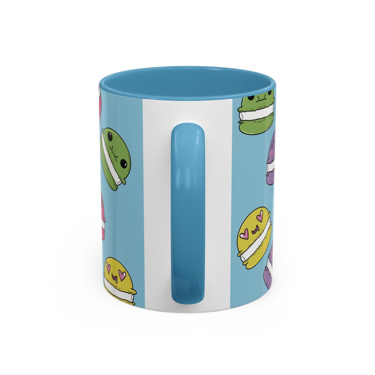 Macaron Pattern Ceramic Mug
