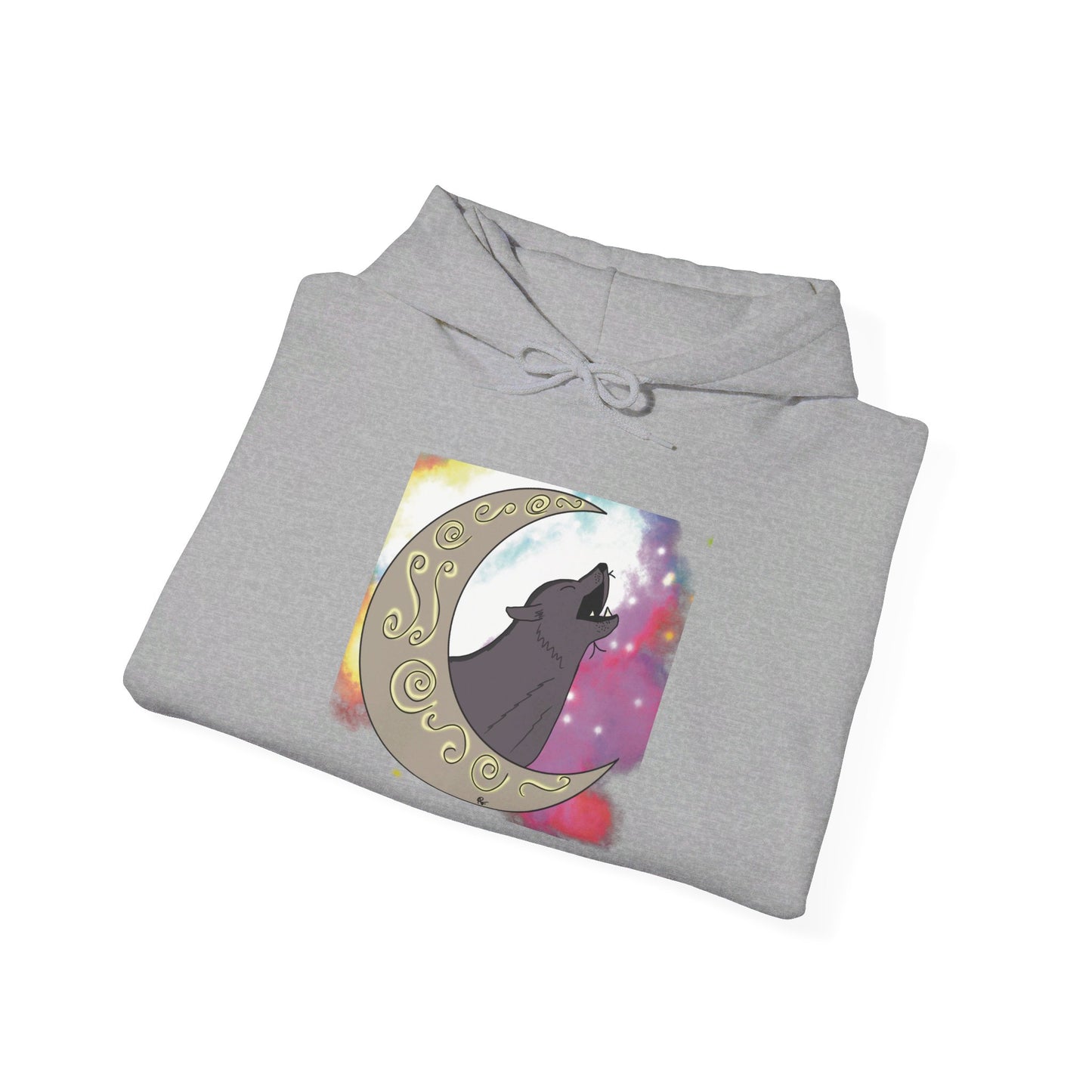 Moon Drop Cafe Hooded Sweatshirt - Nebula