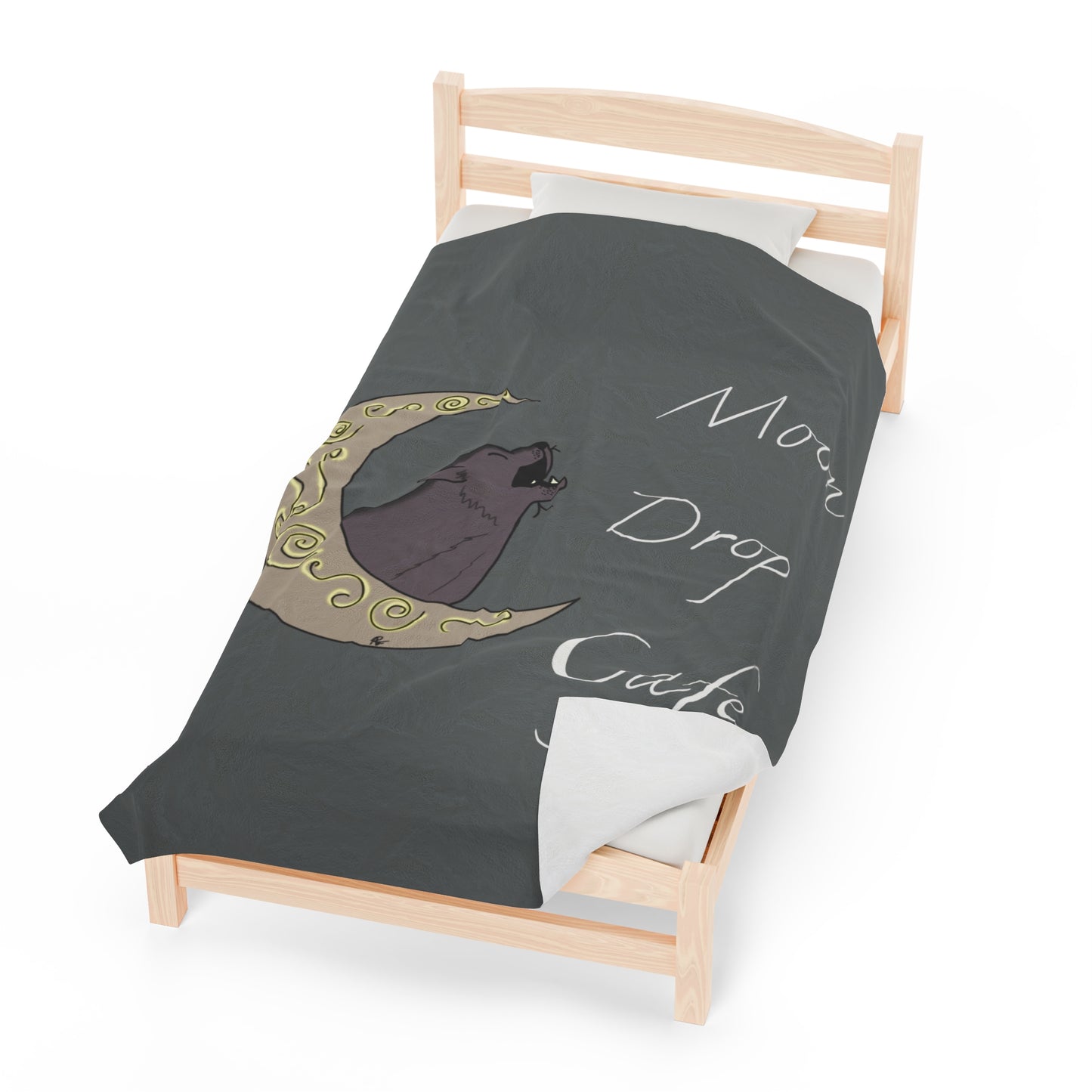 Moon Drop Cafe Blanket