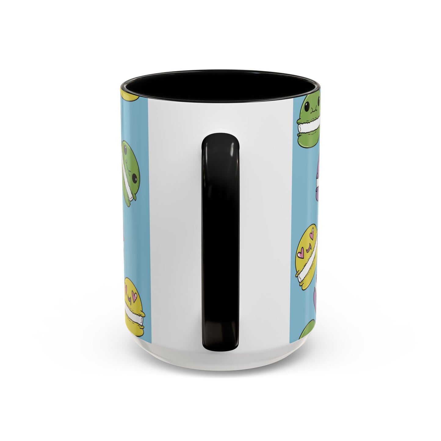 Macaron Pattern Ceramic Mug