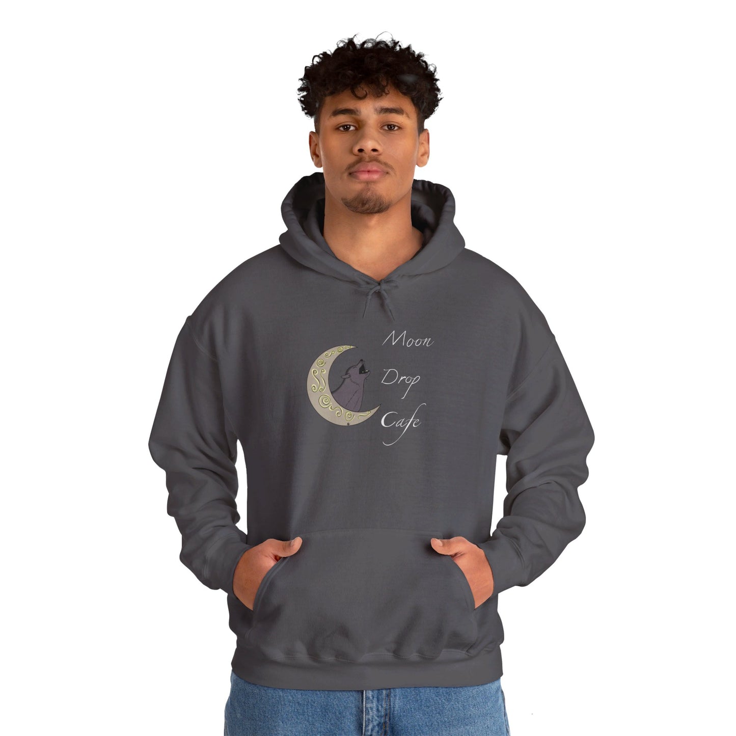 Moon Drop Cafe Hooded Sweatshirt