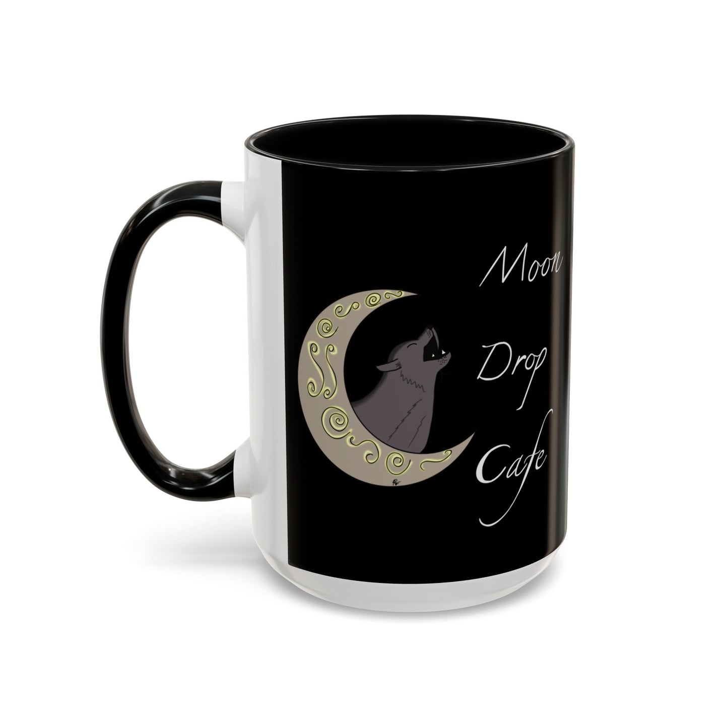 Moon Drop Logo Ceramic Mug