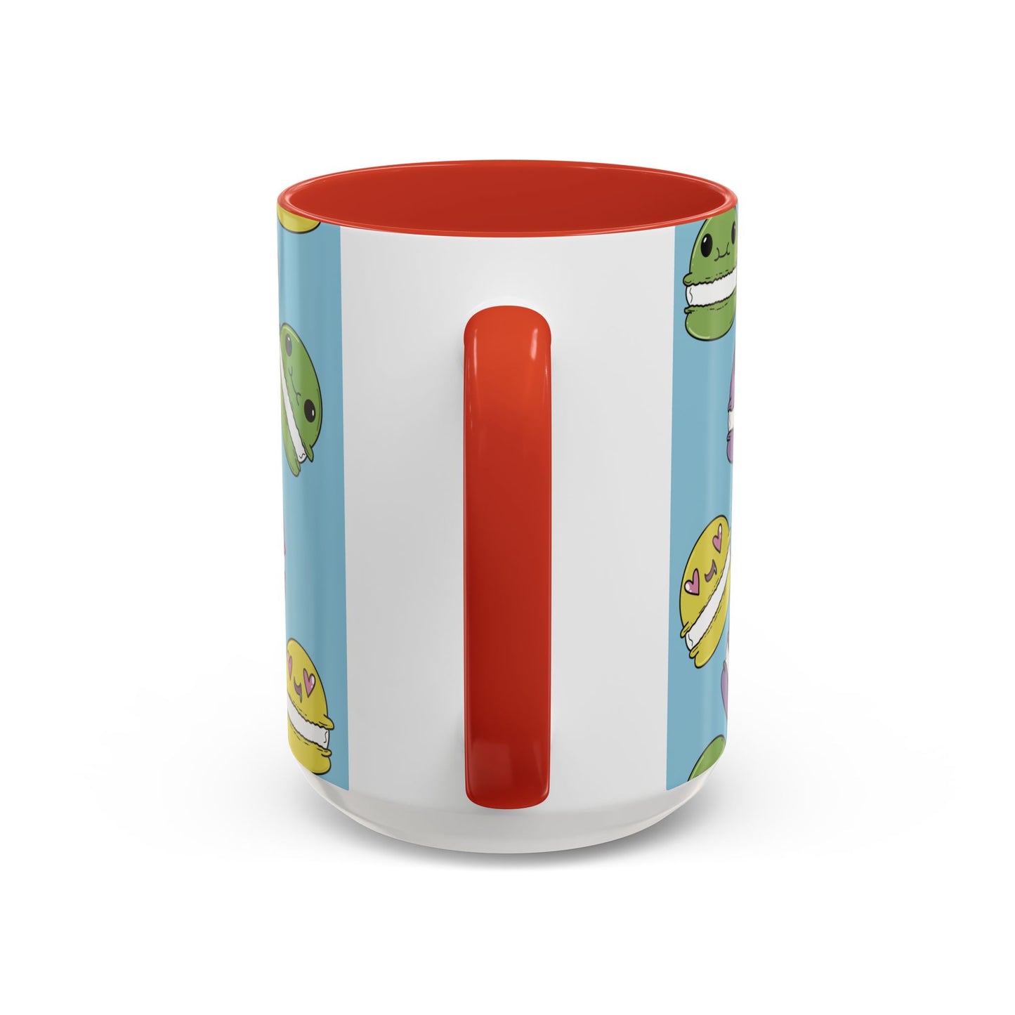 Macaron Pattern Ceramic Mug
