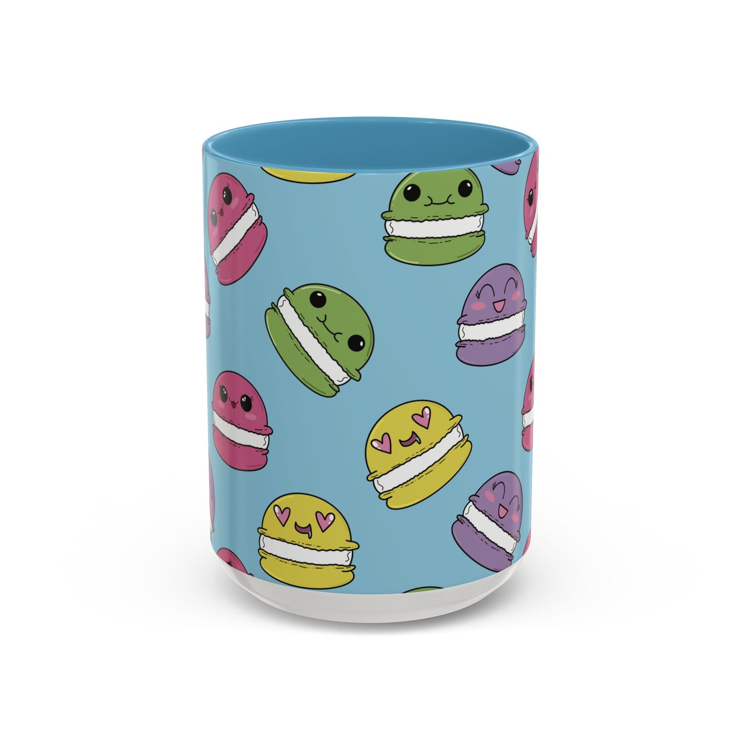 Macaron Pattern Ceramic Mug