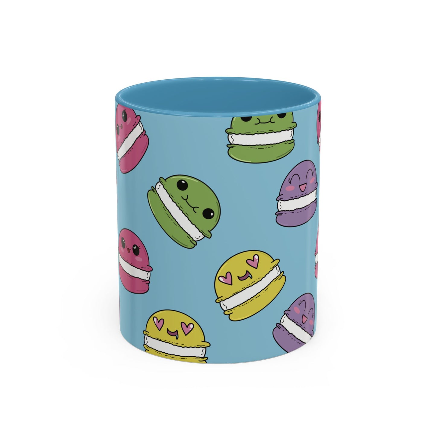 Macaron Pattern Ceramic Mug