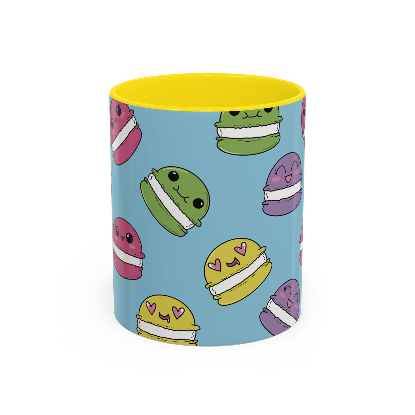 Macaron Pattern Ceramic Mug