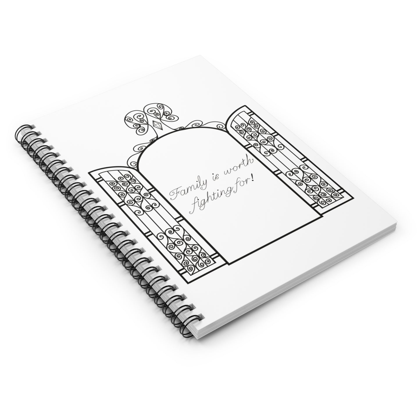 Family is Worth Fighting For Notebook