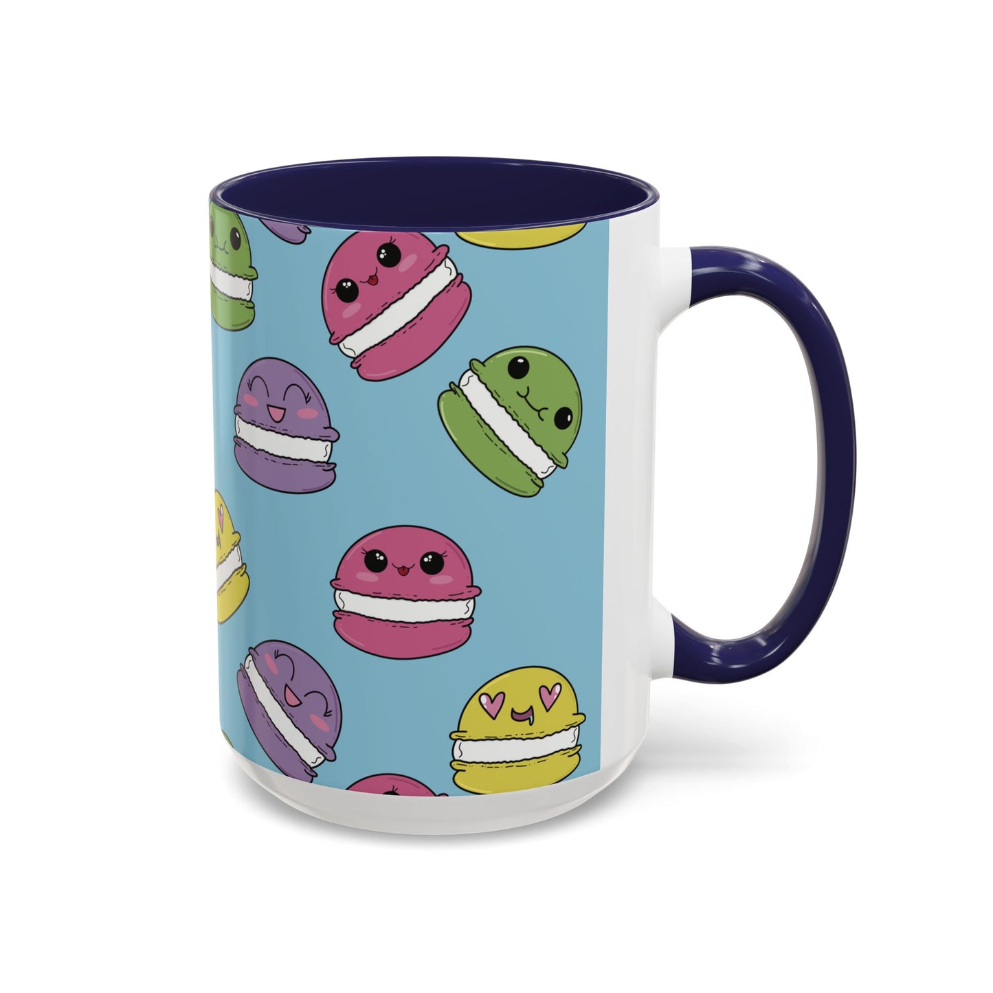 Macaron Pattern Ceramic Mug