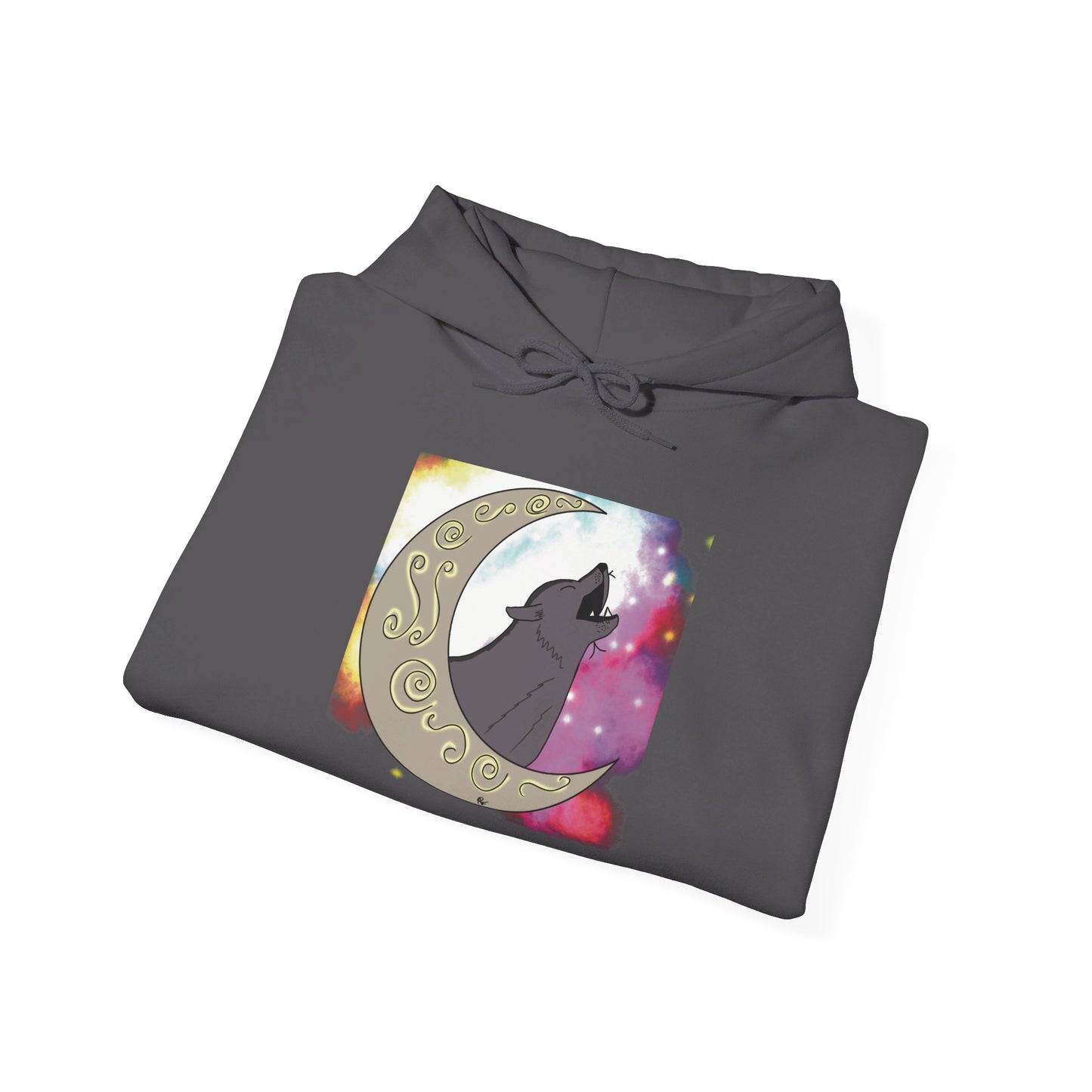 Moon Drop Cafe Hooded Sweatshirt - Nebula