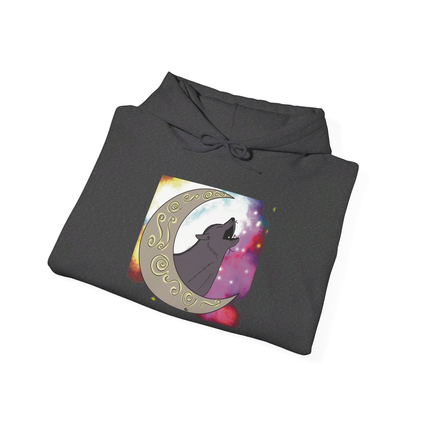Moon Drop Cafe Hooded Sweatshirt - Nebula