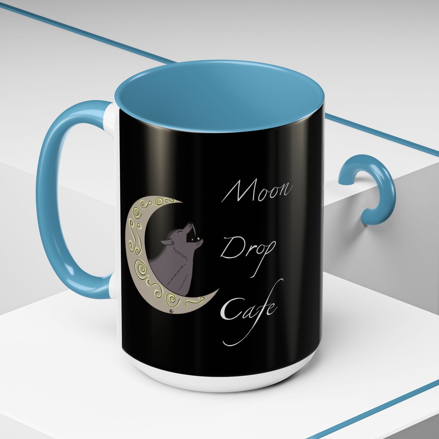 Moon Drop Logo Ceramic Mug