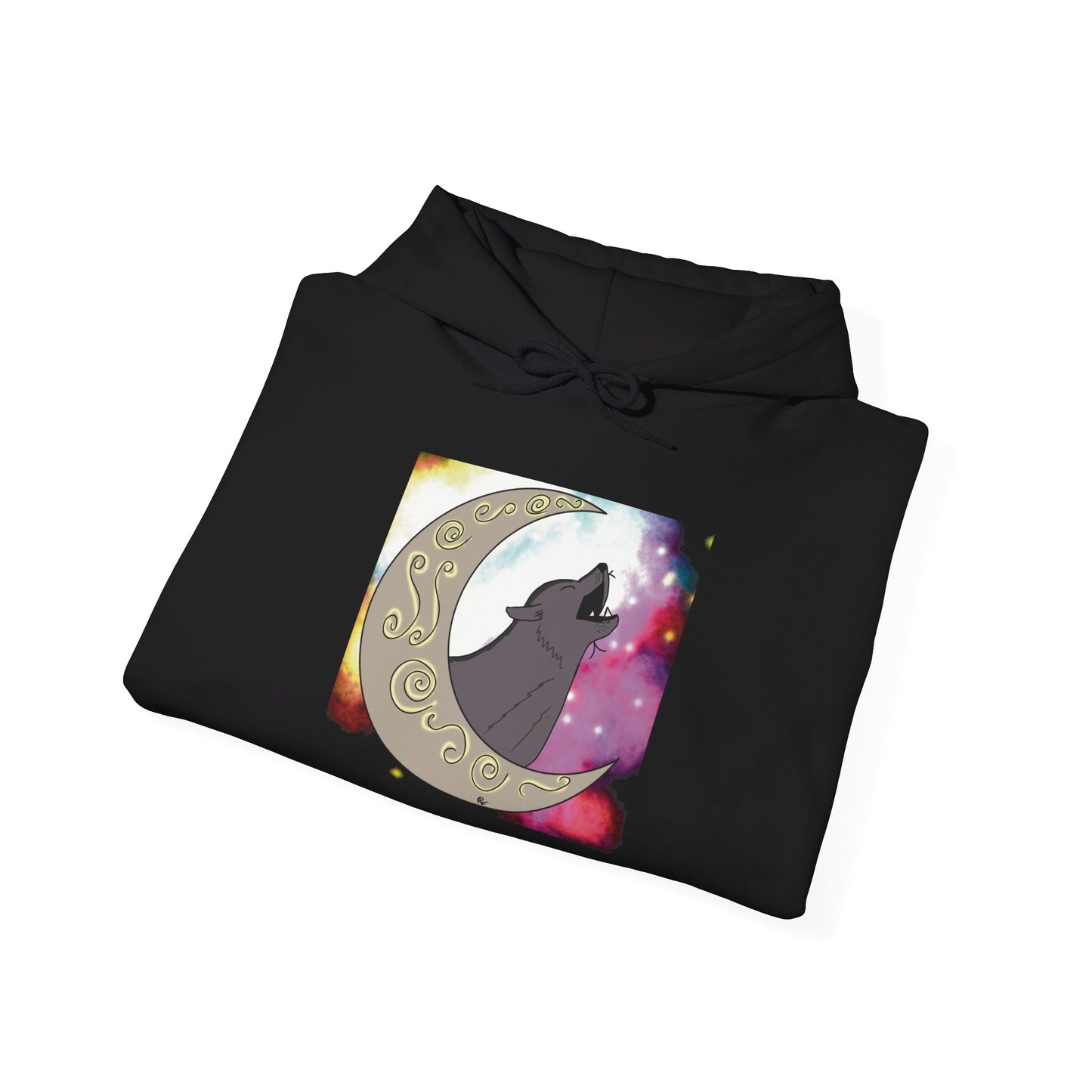 Moon Drop Cafe Hooded Sweatshirt - Nebula