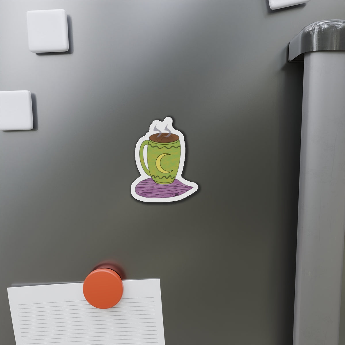 Moon Drop Alternate Logo Magnet