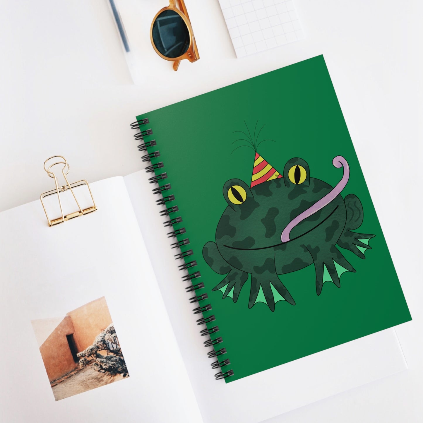 Happy Frog Notebook