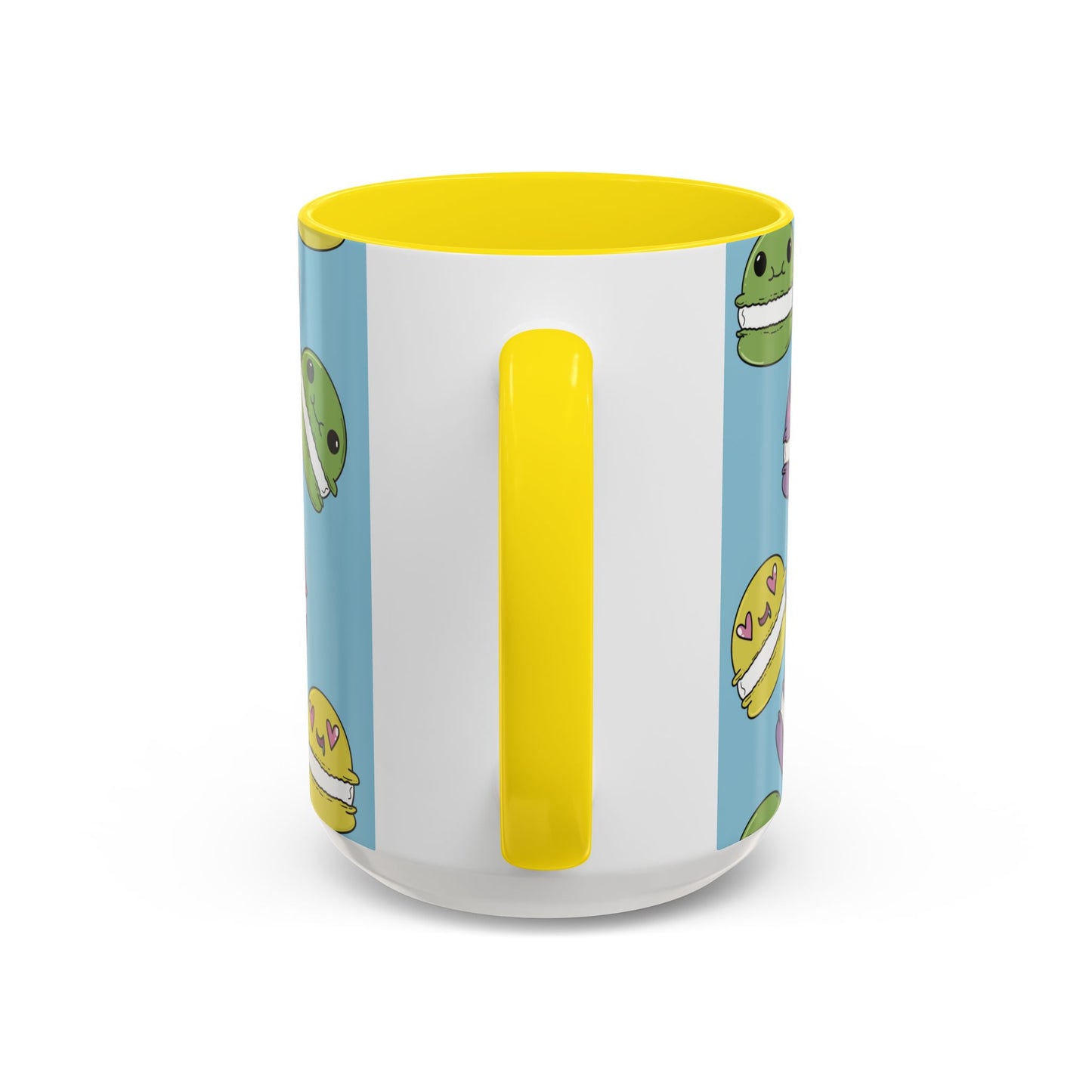 Macaron Pattern Ceramic Mug