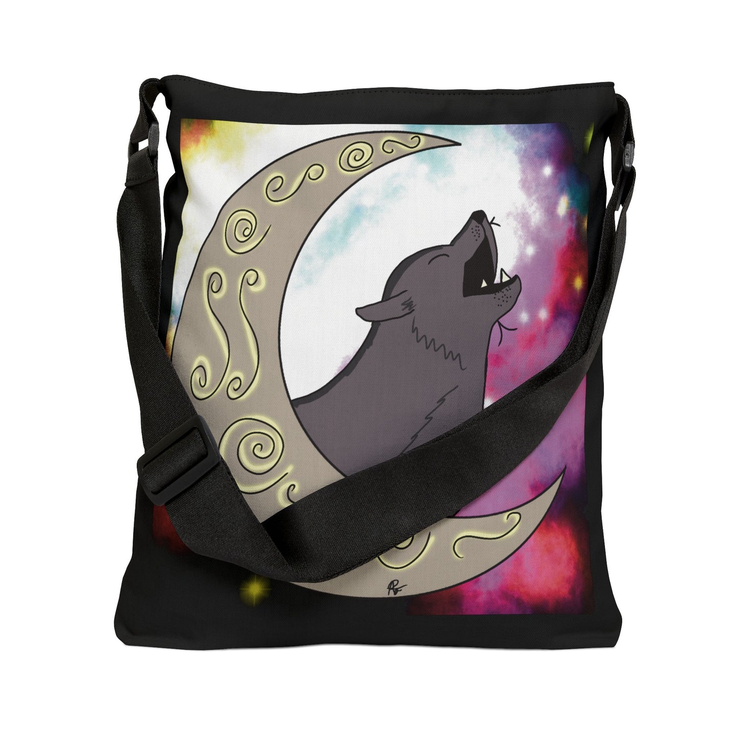 Moon Drop Cafe Adjustable Tote Bag