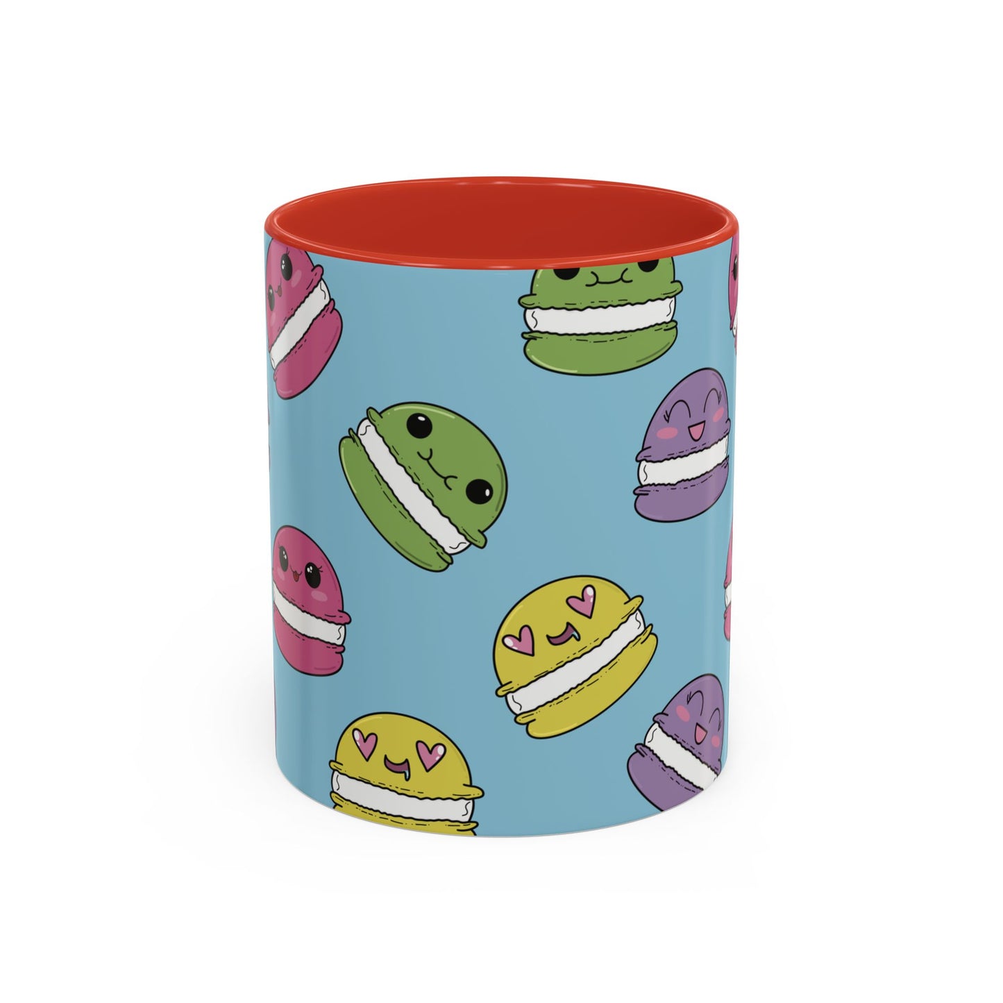 Macaron Pattern Ceramic Mug