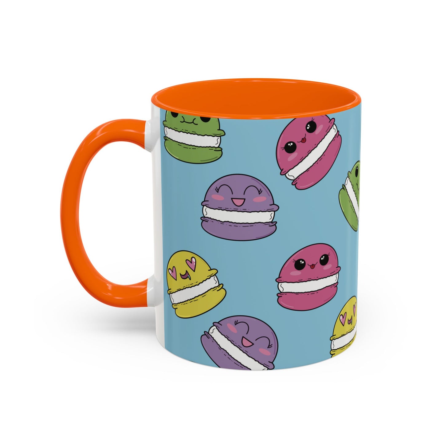 Macaron Pattern Ceramic Mug