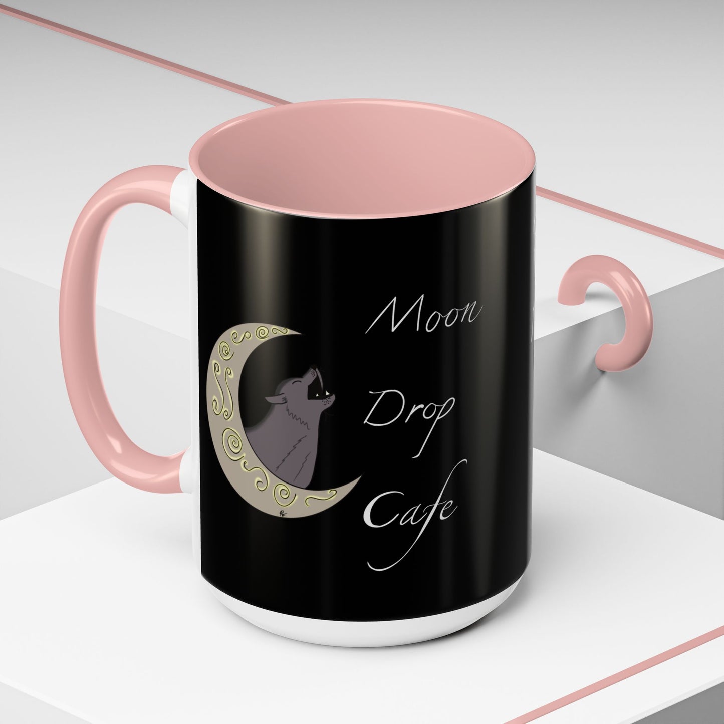 Moon Drop Logo Ceramic Mug