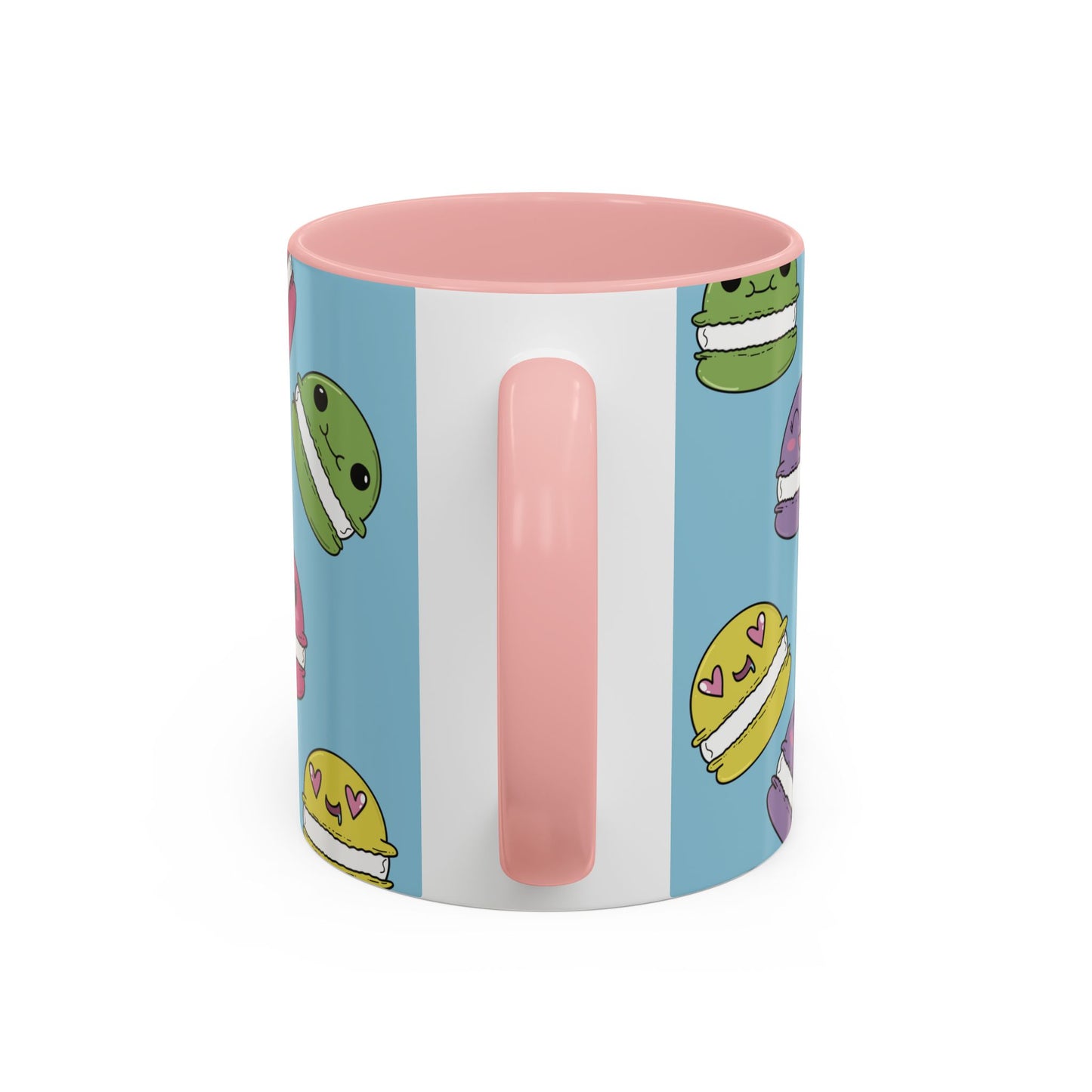 Macaron Pattern Ceramic Mug