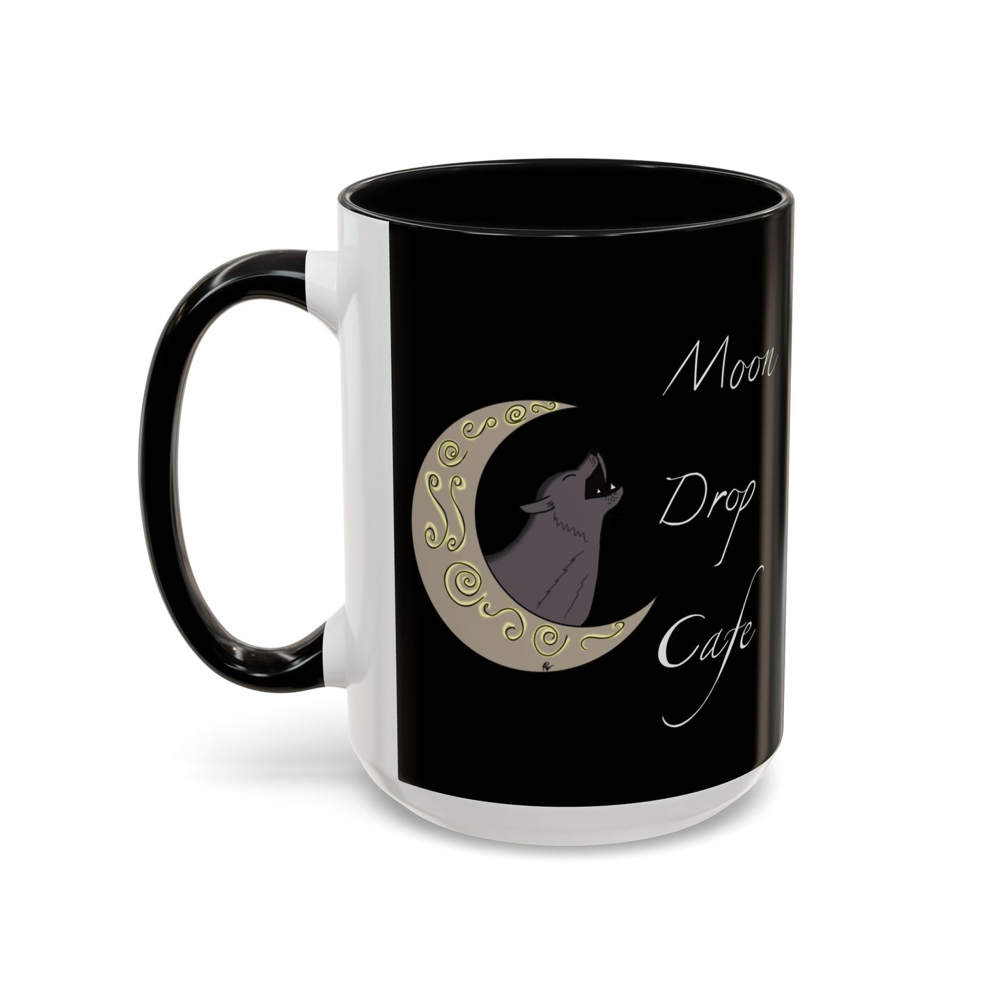 Moon Drop Logo Ceramic Mug