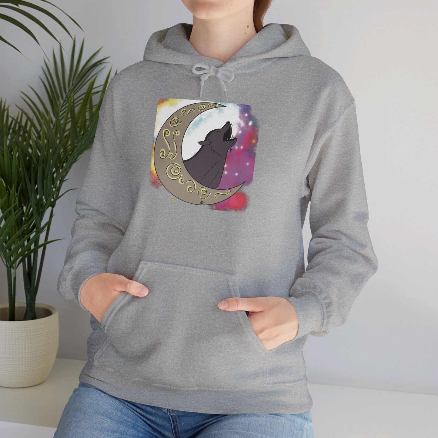 Moon Drop Cafe Hooded Sweatshirt - Nebula