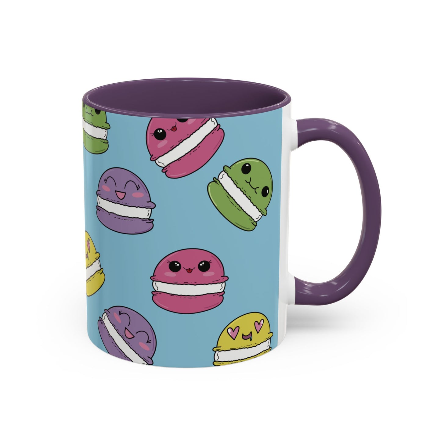 Macaron Pattern Ceramic Mug