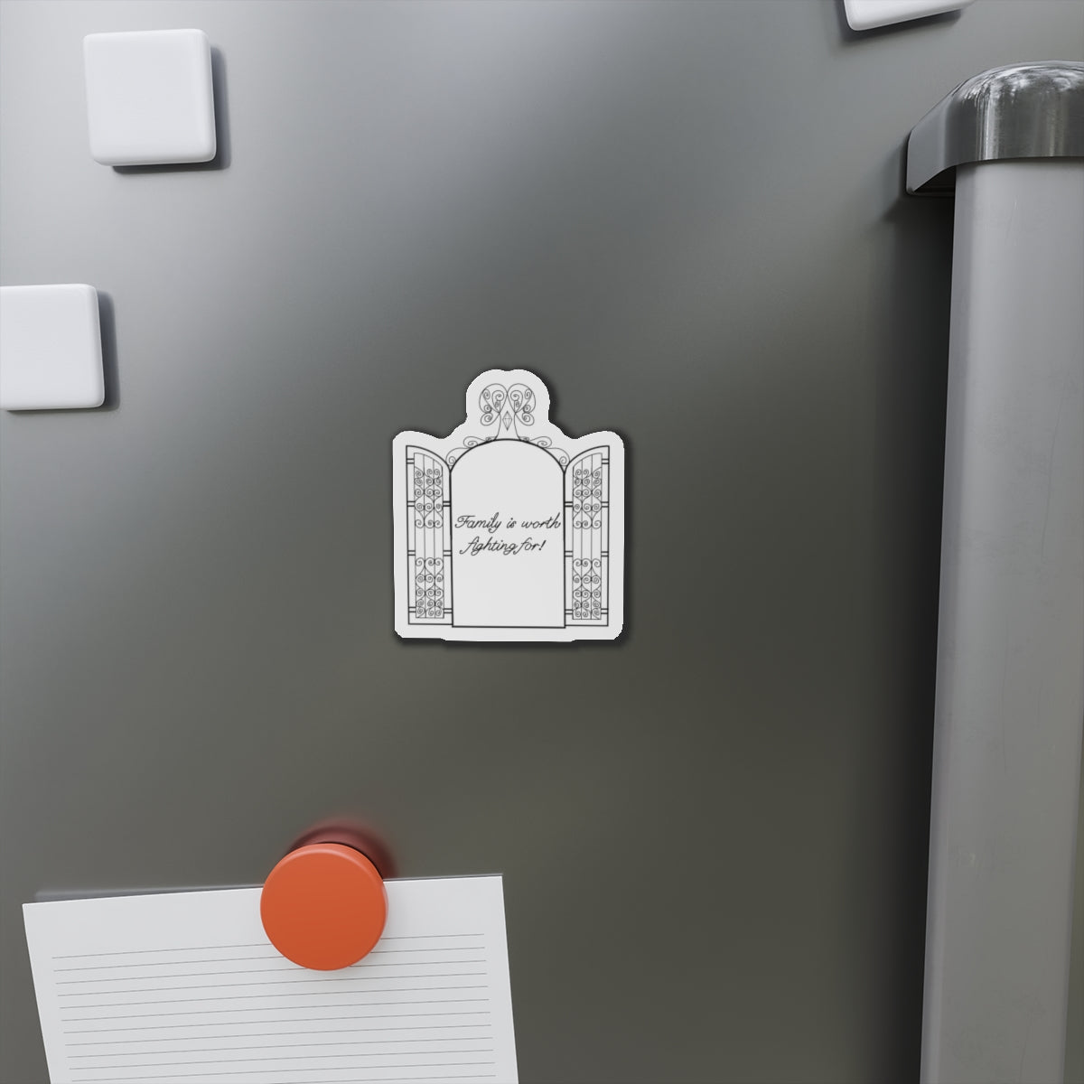 Family is Worth Fighting For Magnet