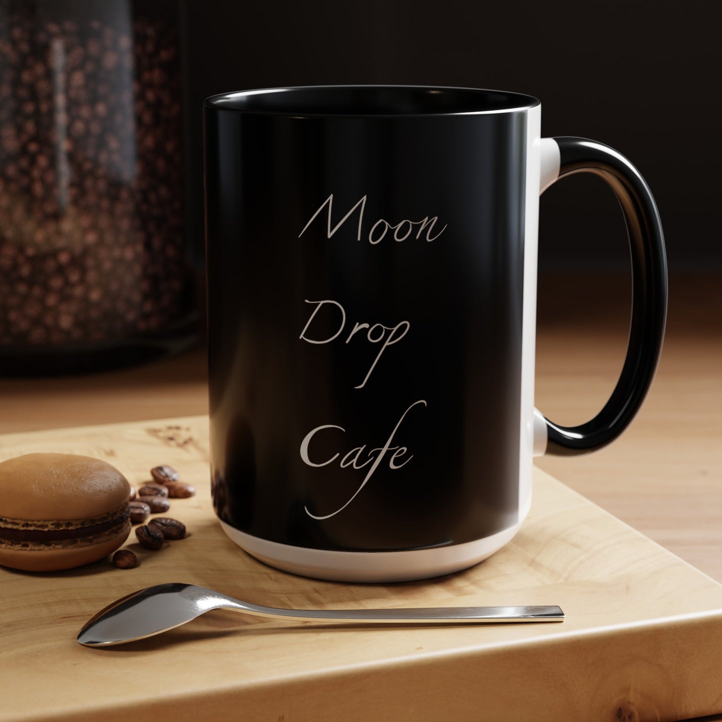 Moon Drop Logo- Nebula Ceramic Mug