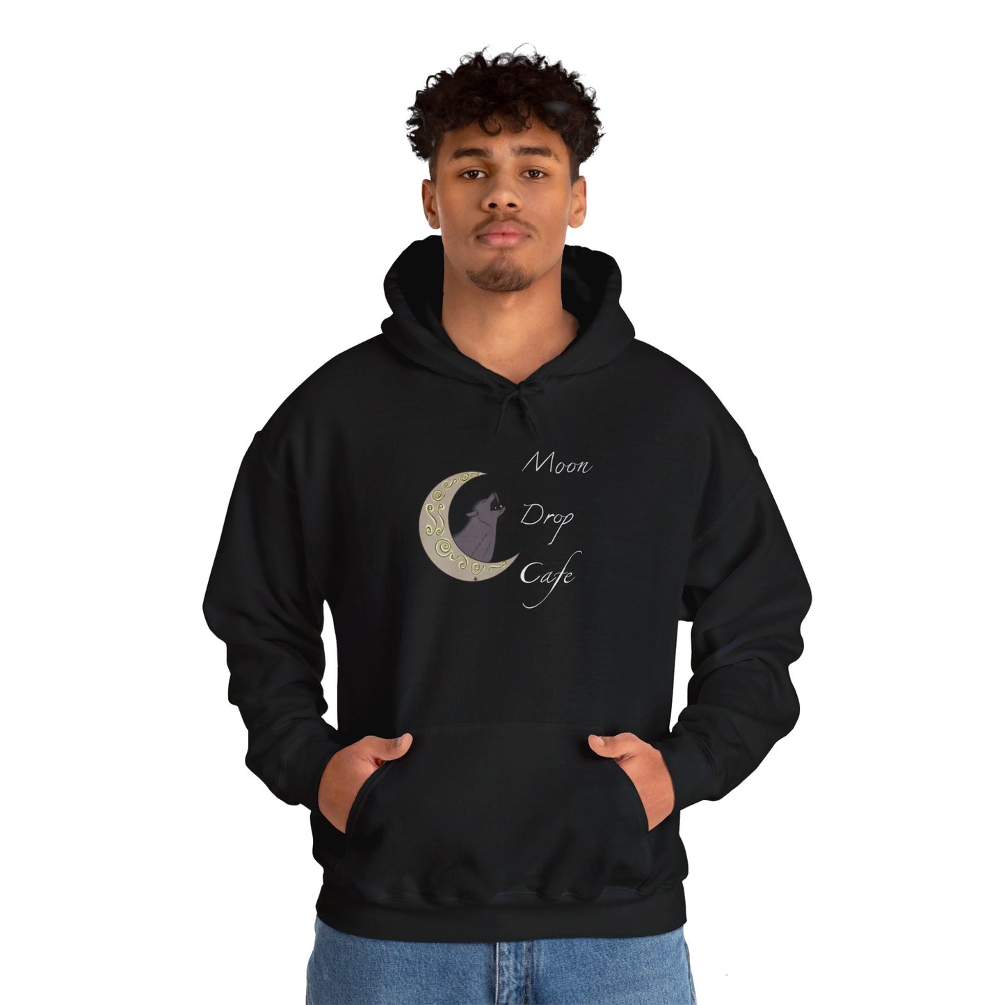 Moon Drop Cafe Hooded Sweatshirt