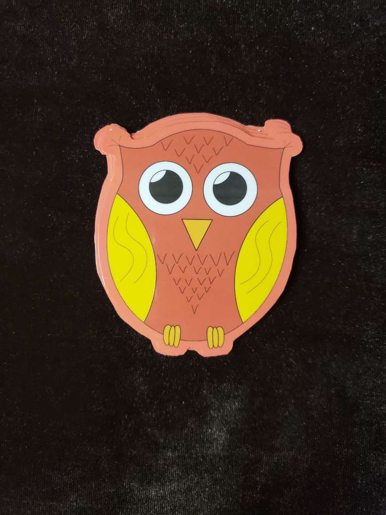 Oscar Owl Vinyl Sticker
