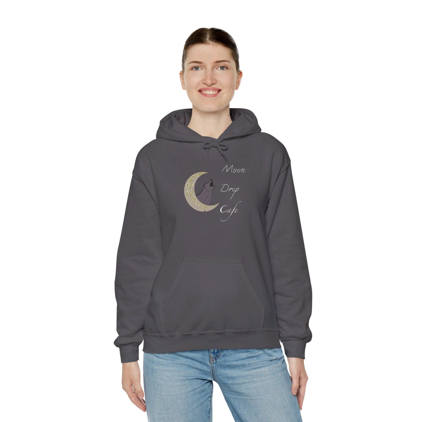 Moon Drop Cafe Hooded Sweatshirt