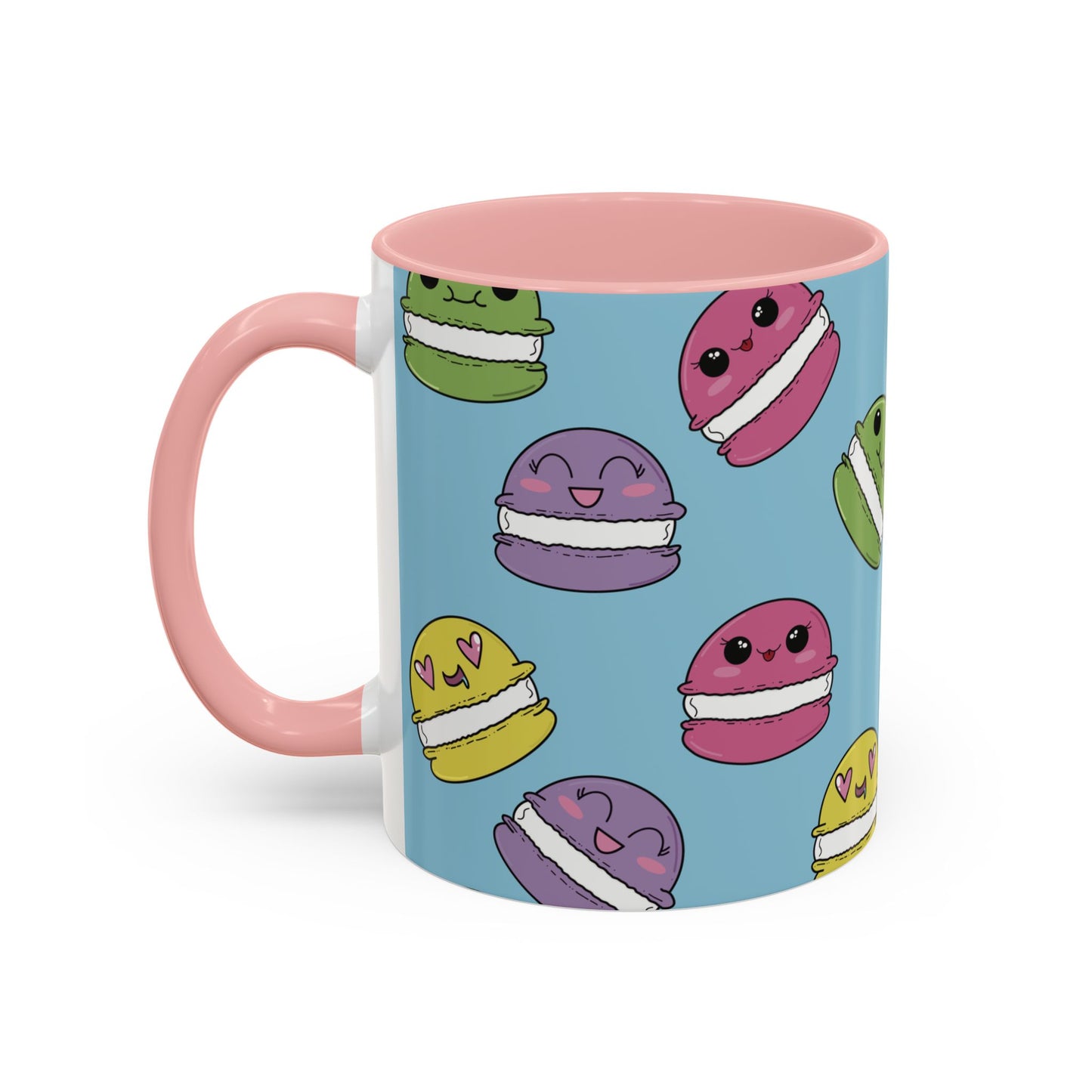 Macaron Pattern Ceramic Mug