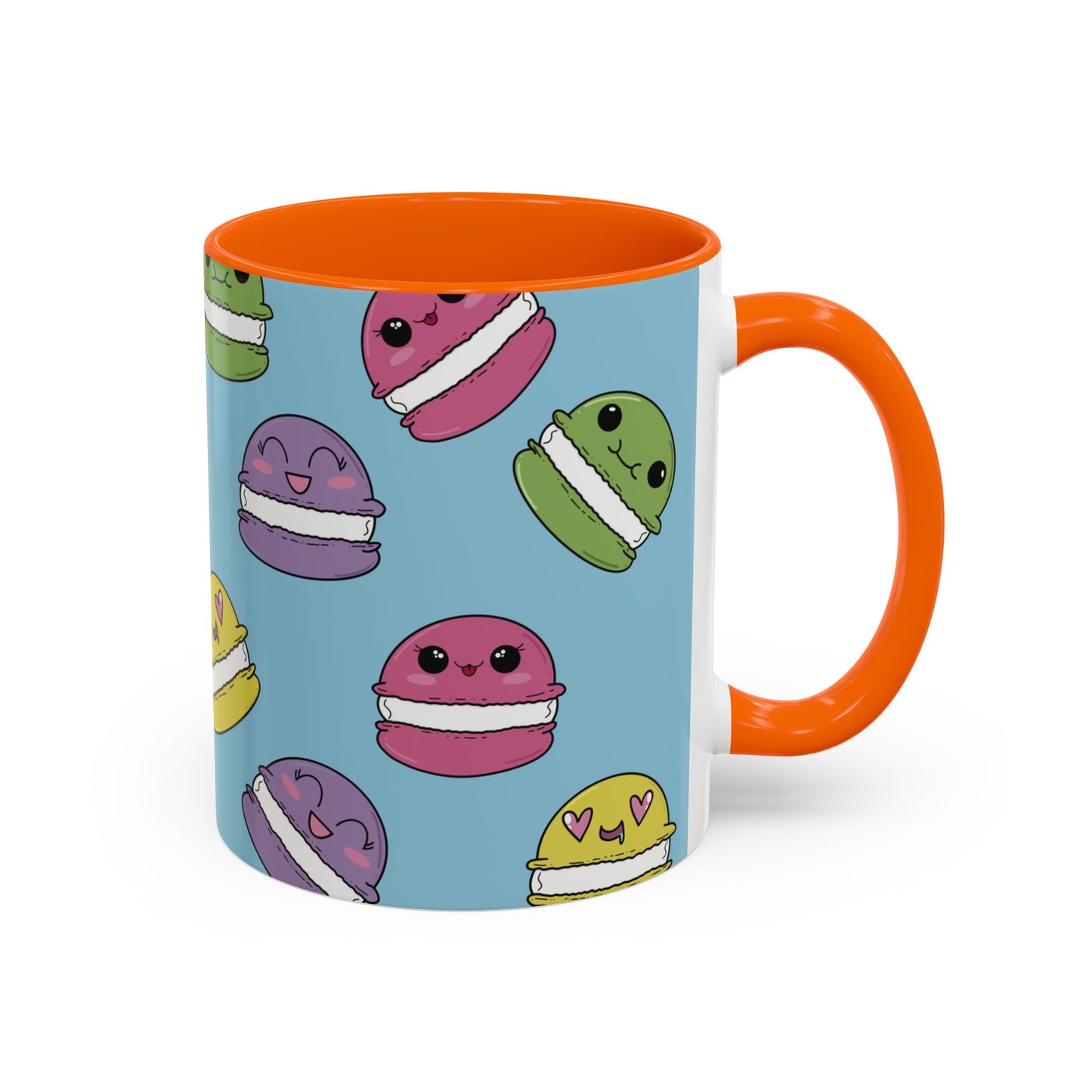Macaron Pattern Ceramic Mug