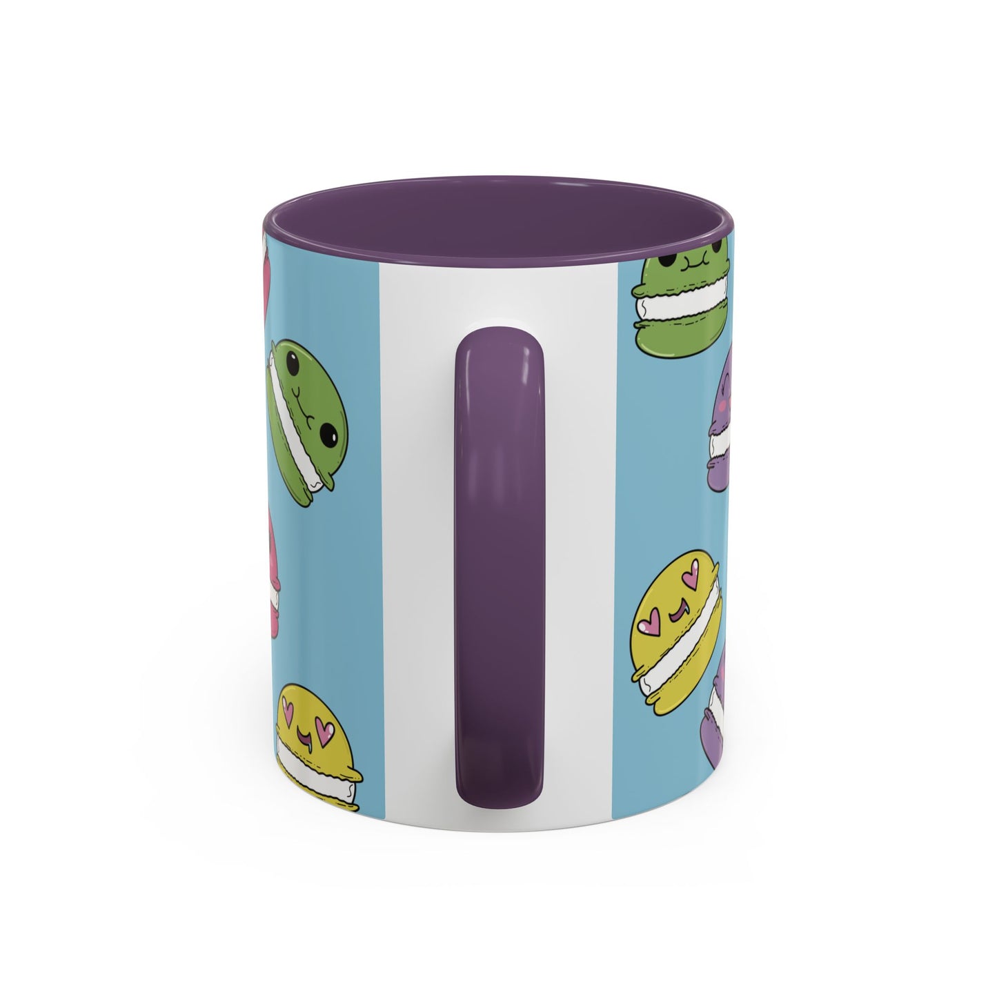 Macaron Pattern Ceramic Mug