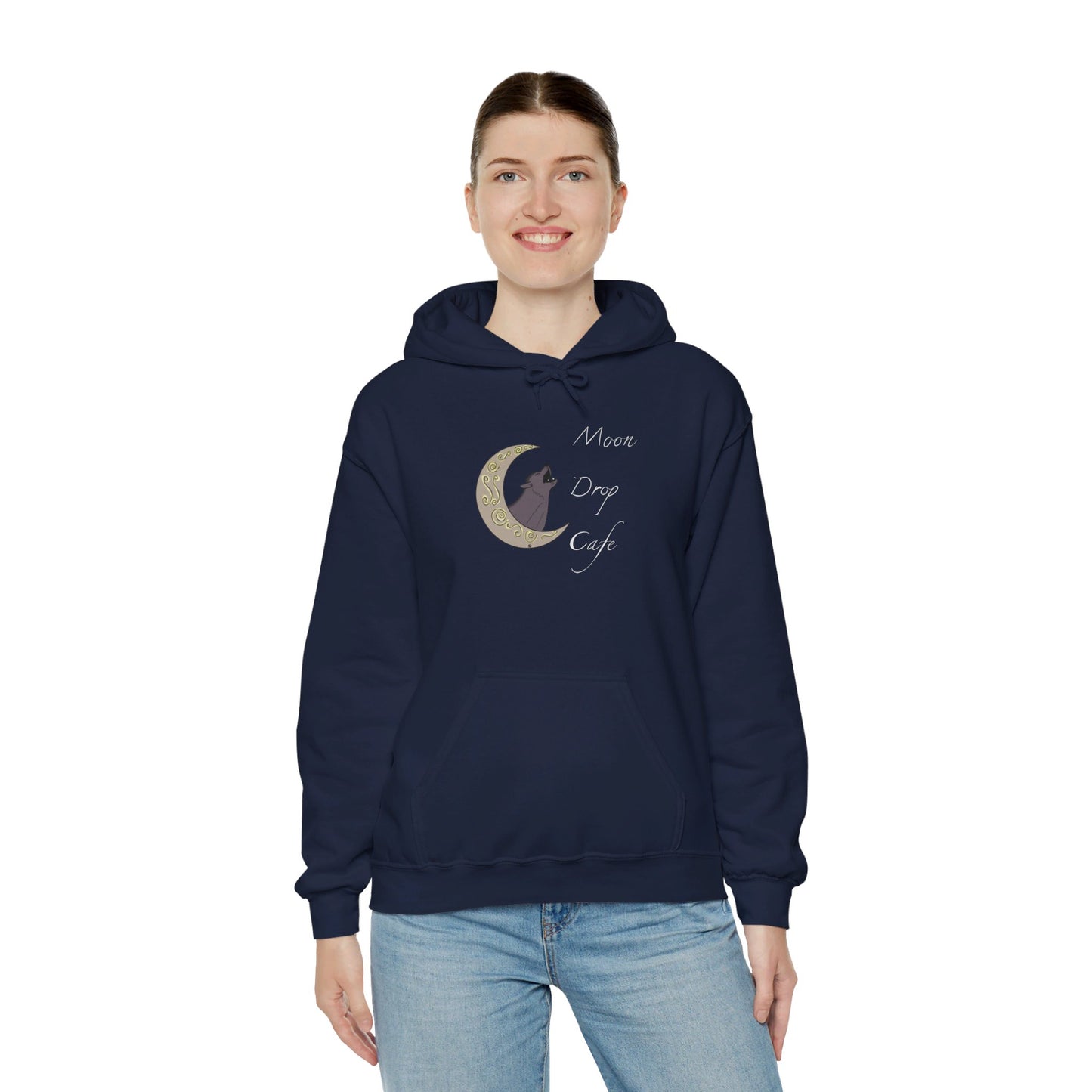 Moon Drop Cafe Hooded Sweatshirt