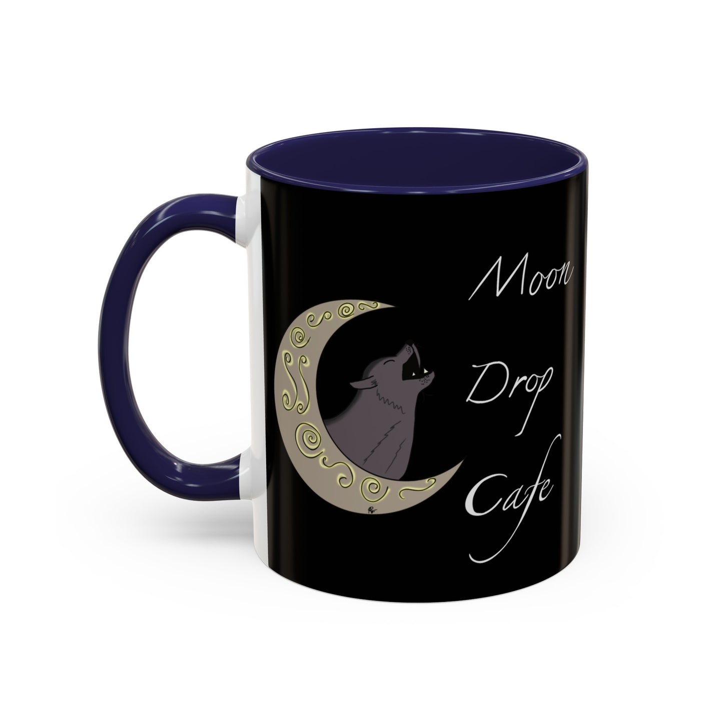 Moon Drop Logo Ceramic Mug