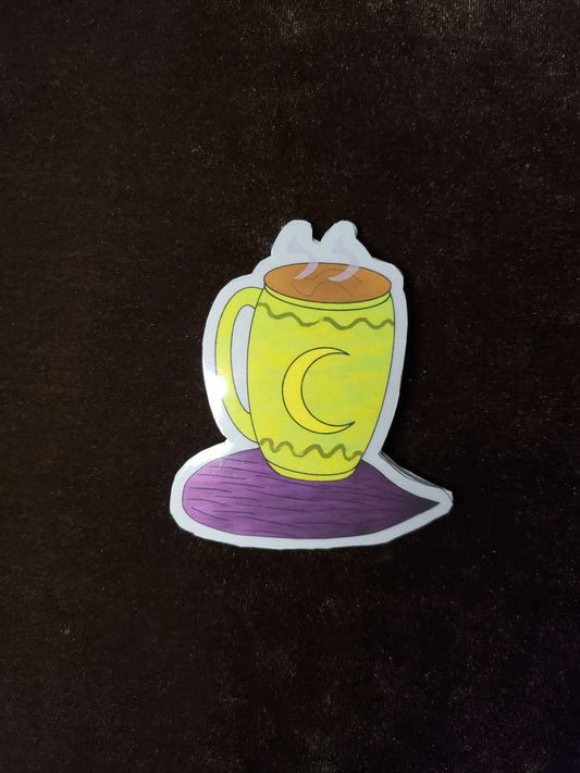 Moon Drop Alternate Logo Vinyl Sticker