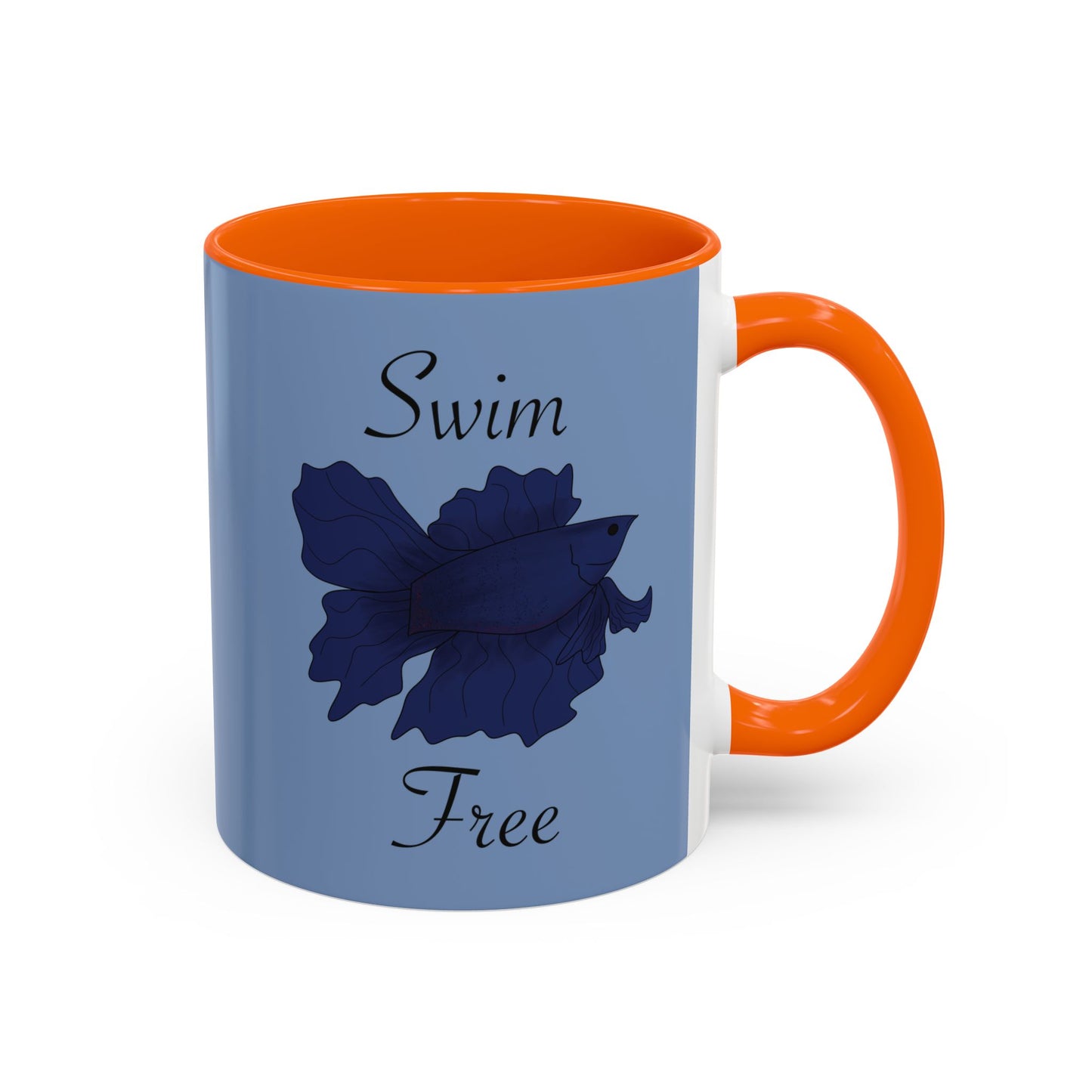 Swim Free Ceramic Mug