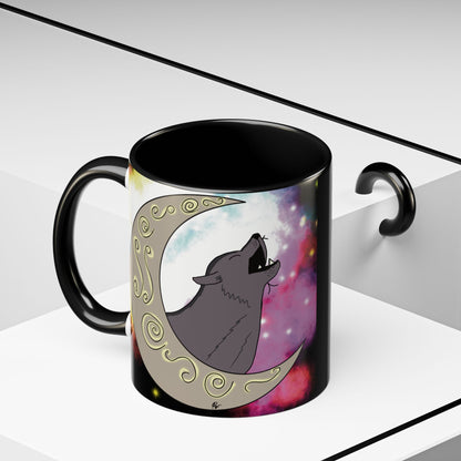 Moon Drop Logo- Nebula Ceramic Mug