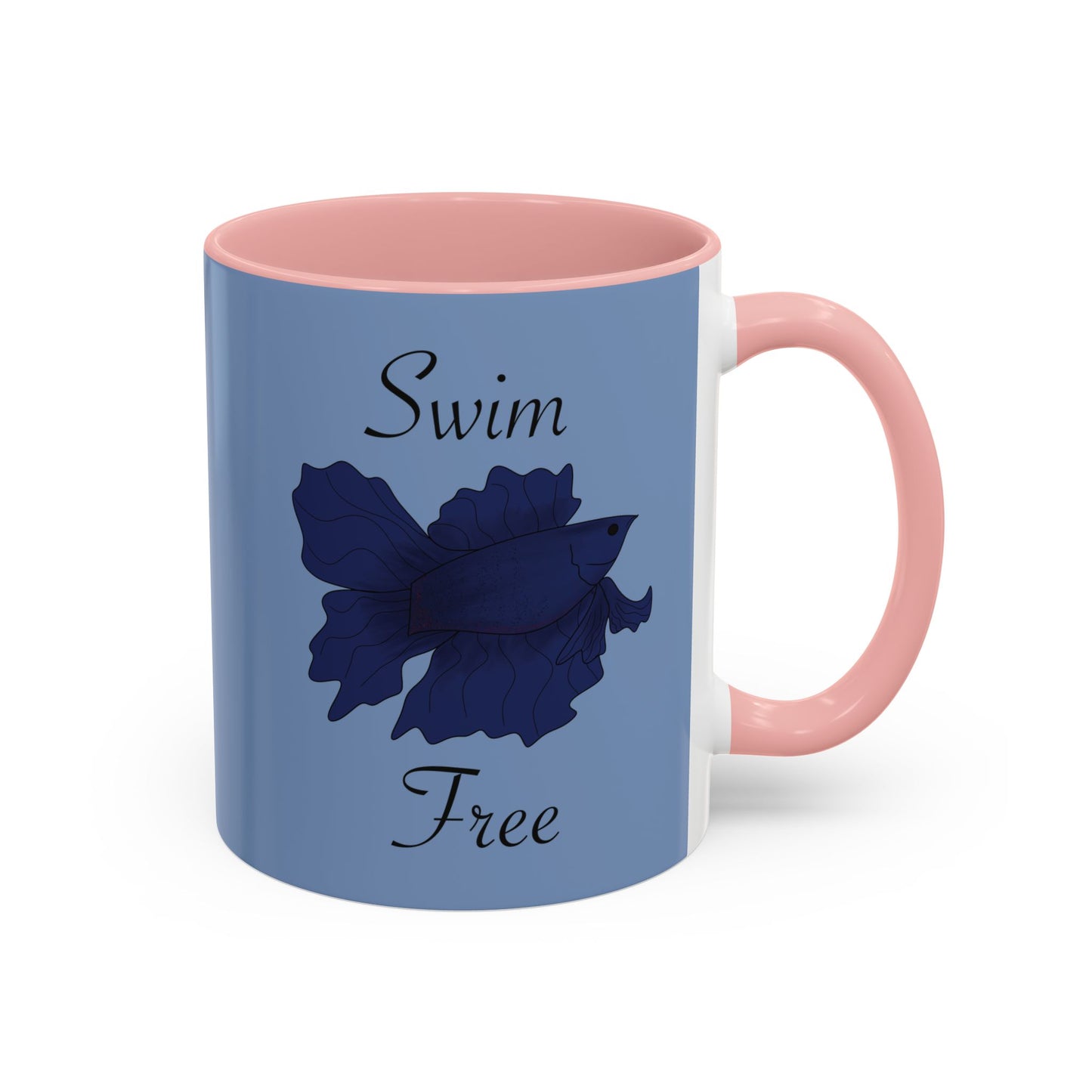 Swim Free Ceramic Mug