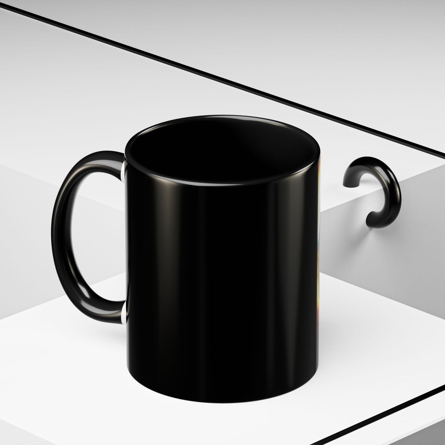 Moon Drop Logo- Nebula Ceramic Mug