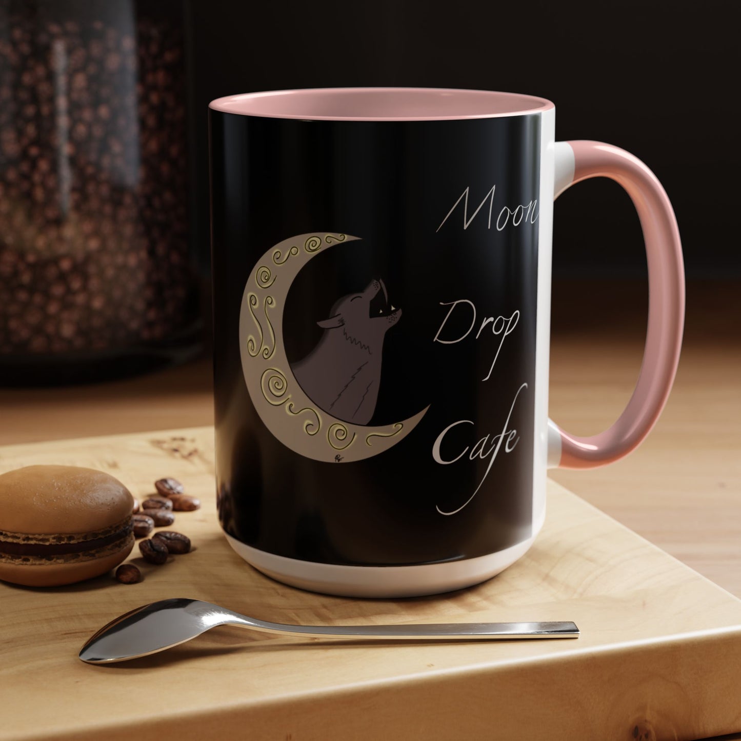 Moon Drop Logo Ceramic Mug