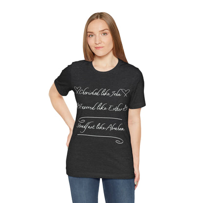 Declaration of Faith Script Tee